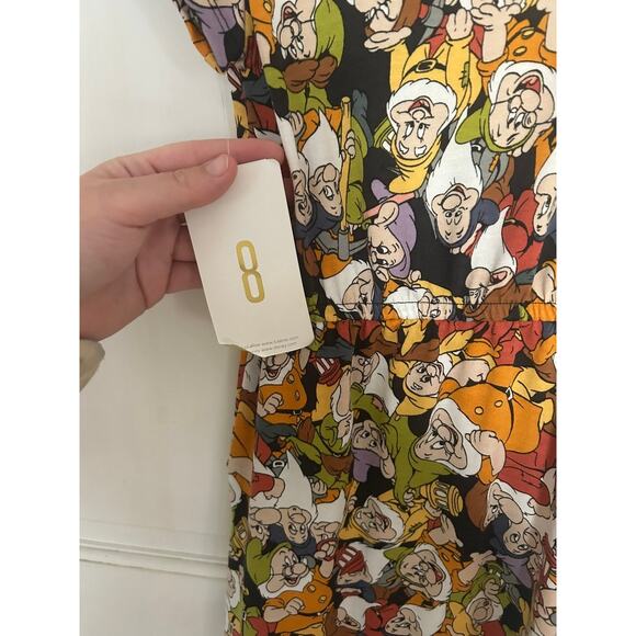 Lularoe Snow White and The Seven Dwarfs Dress - Size 8 - Picture 5 of 6